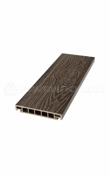 Террасная доска из ДПК SW Salix (S) (T) темно-коричневый купить в Калининграде