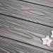 Террасная доска из ДПК Terrapol Смарт 3D Полнотелая без паза Черное дерево купить в Калининграде