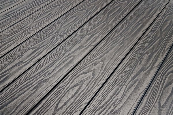 Террасная доска из ДПК Terrapol Смарт 3D Полнотелая без паза Черное дерево купить в Калининграде