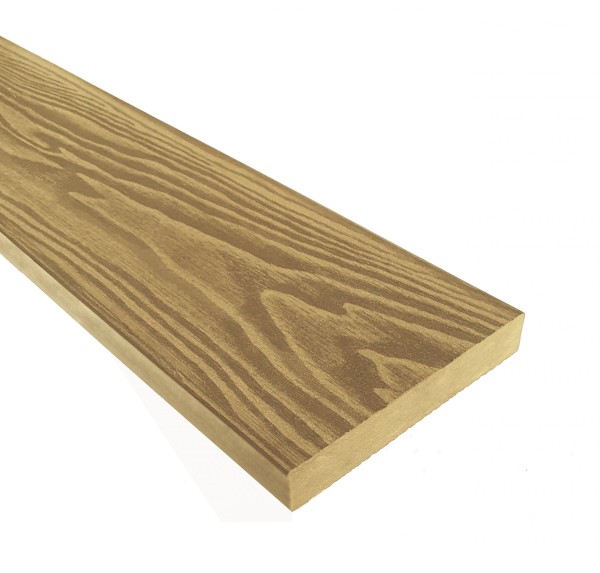 Террасная доска из ДПК Terrapol Смарт 3D Полнотелая без паза Дуб Севилья купить в Калининграде