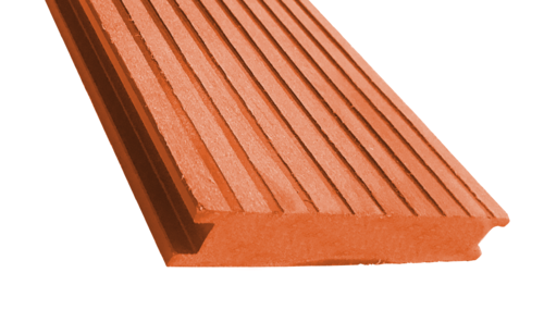 Террасная доска из ДПК ECODECKING Premium Терракот купить в Калининграде
