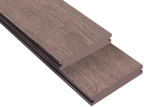 Террасная доска ДПК Outdoor 3D полнотелая NEVADA/CALIFORNIA BROWN коричневая микс купить в Калининграде
