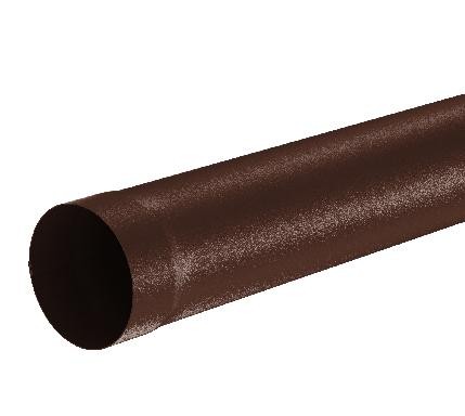 Водосток Aquasistem, Система 150/100 - Труба водосточная 3.00м RAL 8017 Коричневый matt купить в Калининграде