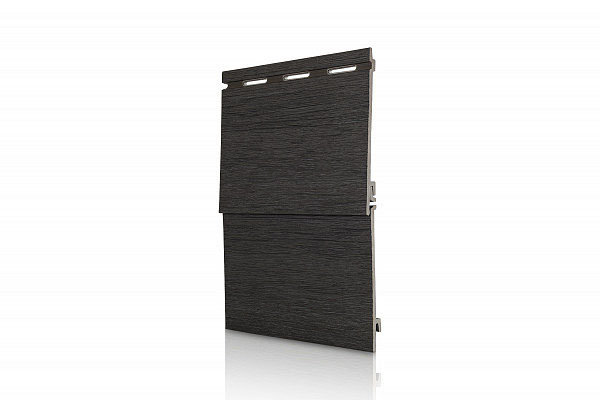 Вспененный сайдинг VOX KERRAFRONT WOOD DESIGN графит купить в Калининграде