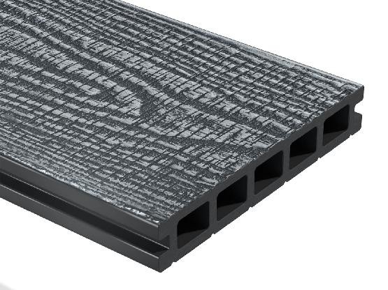 Террасная доска из ДПК WOODVEX Expert Antique Stone Gray купить в Калининграде
