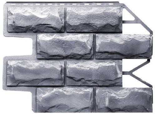 Фасадная панель FineBer Блок, Светло-серый купить в Калининграде