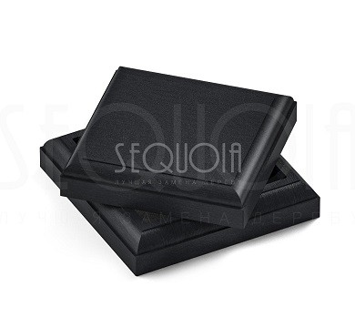 Комплект крышка/юбка для столба SEQUOIA BLACK купить в Калининграде