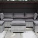 Диван-Трансформер AFINA плетеный из иск. ротанга AFM-320G Grey купить в Калининграде