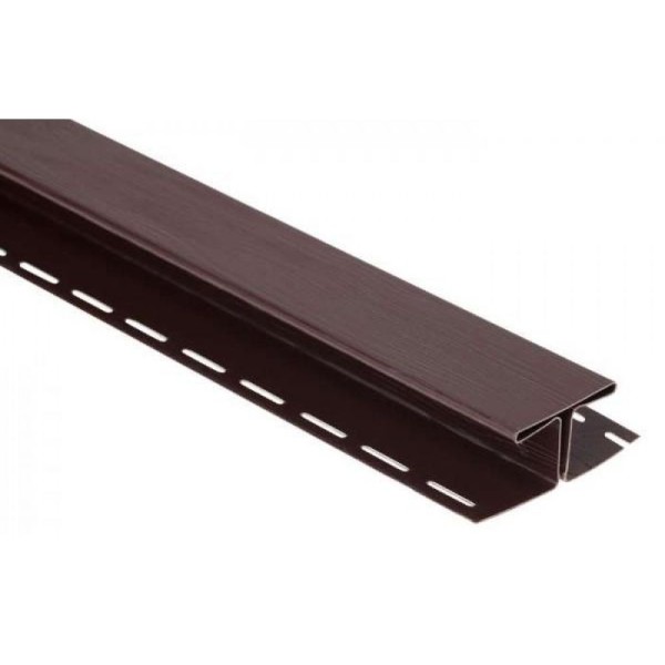 Н-профиль Люкс Крашенный, T-18, ВН, Коричневый купить в Калининграде