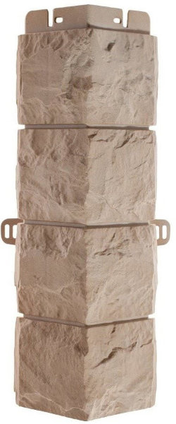 Фасадная панель Наружный угол фагот (талдомский), 0,45 х 0,13м (н) купить в Калининграде