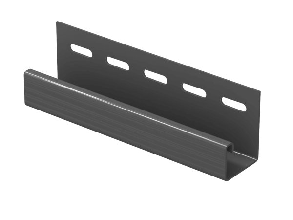 J-планка Ю-пласт Классика графитовая купить в Калининграде