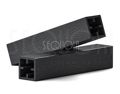 Столб SEQUOIA Evolution 3D WOOD BLACK купить в Калининграде