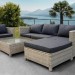 Комплект мебели AFINA плетеной из иск. ротанга YR821G Grey/Grey купить в Калининграде
