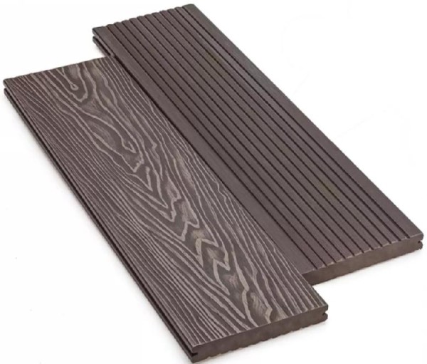Террасная доска ДПК Deckart Monolit 3D Венге купить в Калининграде