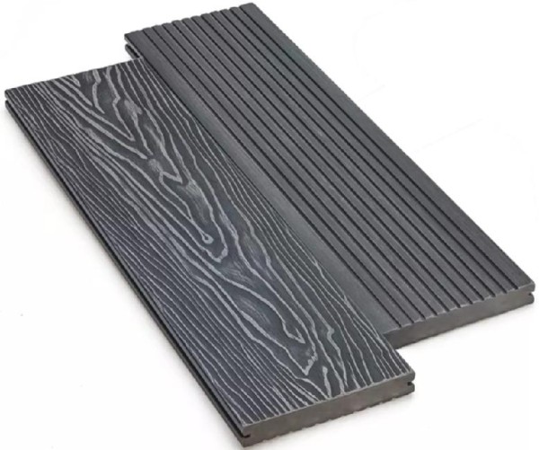 Террасная доска ДПК Deckart Monolit 3D Графит купить в Калининграде