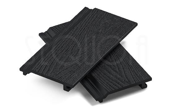 Доска фасадная ДПК 3D SEQUOIA Evolution WOOD BLACK купить в Калининграде
