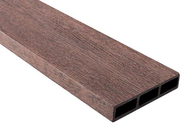 Доска 3D ДПК Outdoor STORM BROWN коричневая микс купить в Калининграде