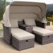 Комплект мебели AFINA плетеной из иск. ротанга AFM-330B Brown купить в Калининграде