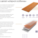 Фибросайдинг DECOVER 3600 x 190 x 8 мм Snow купить в Калининграде