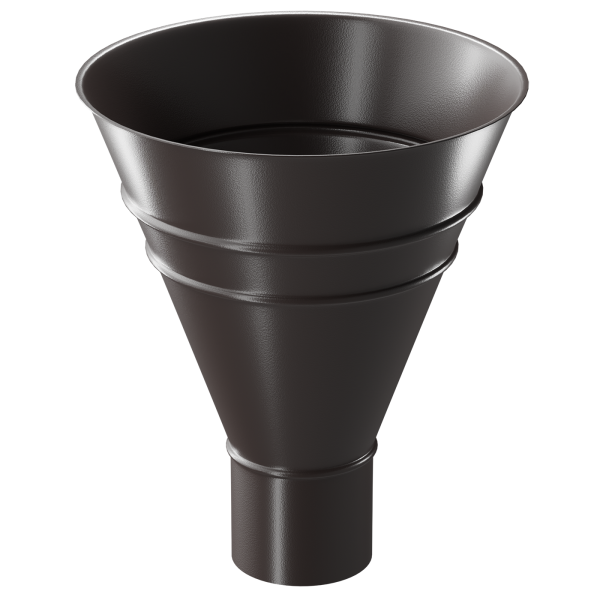 Воронка водосборная Döcke STAL PREMIUM, Шоколад купить в Калининграде