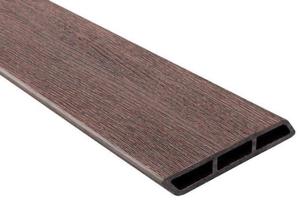 Доска Ромбус 3D ДПК Outdoor STORM BROWN коричневая микс купить в Калининграде