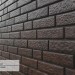 Фасадная панель Ю-Пласт Стоун Хаус Кирпич Коричневый купить в Калининграде