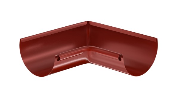 Водосток Aquasistem, система 125x90 - Угол желоба, внутренний 90° RR 29 Бургундский купить в Калининграде