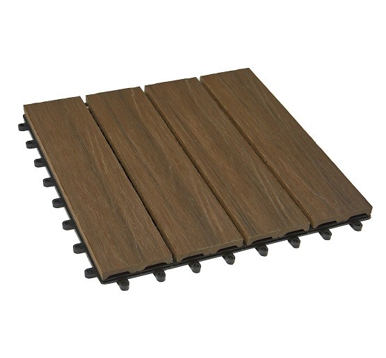 Садовый паркет дпк CM Garden Modern, 300х300 мм, PATINA BROWN (Патина коричневый) купить в Калининграде