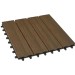 Садовый паркет дпк CM Garden Modern, 300х300 мм, PATINA BROWN (Патина коричневый) купить в Калининграде