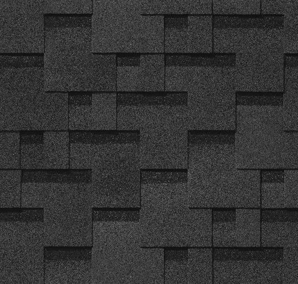 Гибкая черепица Docke, коллекция Афины Асфальт купить в Калининграде