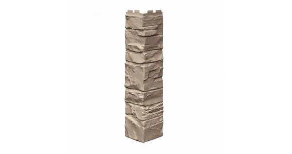 Угол наружный VOX Solid Stone Lazio камень светлая глина купить в Калининграде