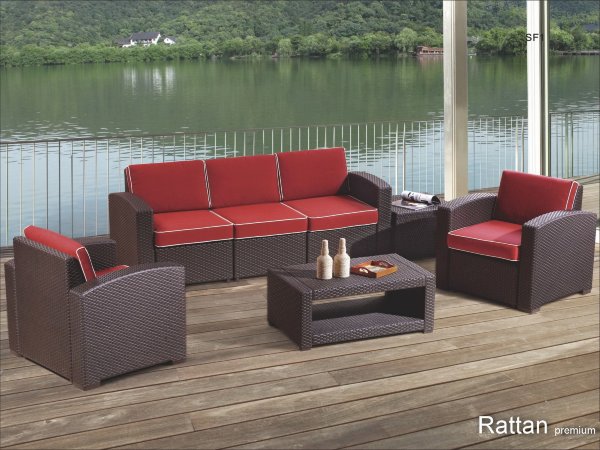 Уличные диваны и кресла коллекции Rattan Premium 5  купить в Калининграде