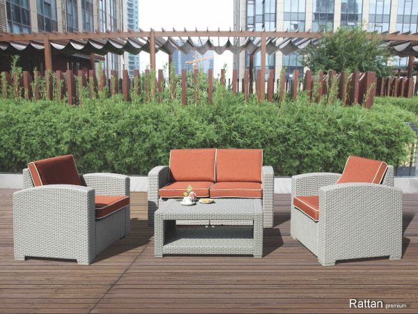 Уличные диваны и кресла коллекции Rattan Premium 4 купить в Калининграде