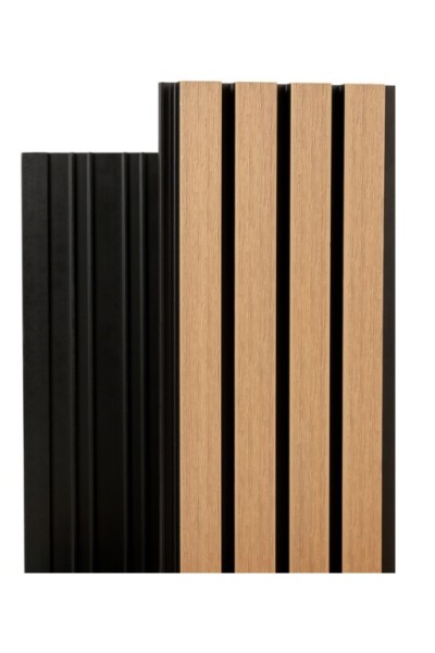 Фасадная реечная панель Ecodecking Скай коэкструзия 200х20х3000 Бук купить в Калининграде