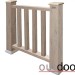 Ограждение из ДПК Outdoor Классик 3D STORM серый микс купить в Калининграде