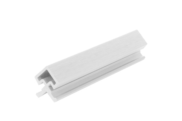 Угол внешний для фасадной панели co-extrusion, white купить в Калининграде