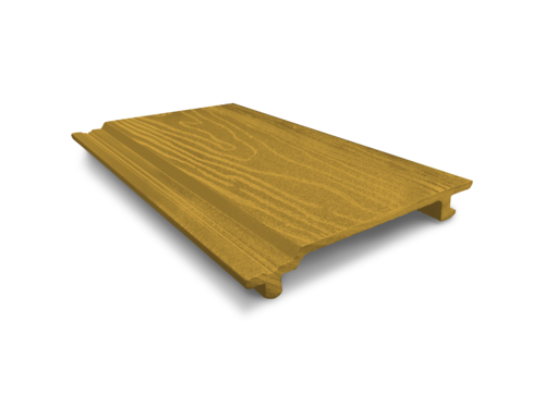 Фасадная панель  из ДПК ECODECKING Желтый купить в Калининграде