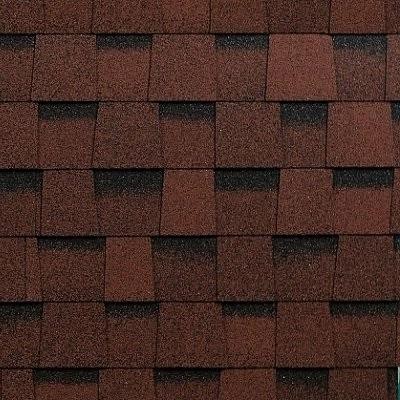 Двухслойная ламинированная черепица Shinglas, серия Фазенда – Красный купить в Калининграде