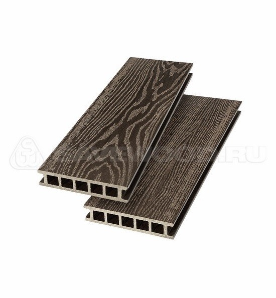 Террасная доска из ДПК SW-Fagus «SaveWood» темно-коричневый купить в Калининграде