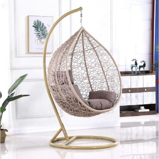 Кресло Подвесное из искусственного ротанга AFM-169A-XLB Beige купить в Калининграде