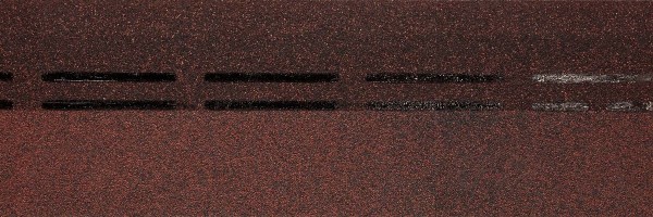 Коньково-карнизная черепица Docke Standard, красный купить в Калининграде