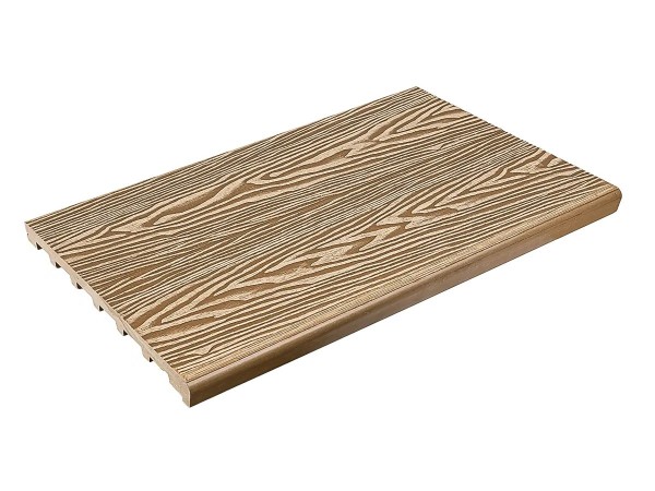 Ступень полнотелая из ДПК Deckart Step 3D Орех купить в Калининграде