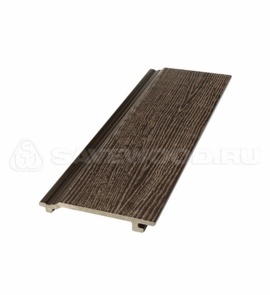 Сайдинг из дпк savewood sw-sorbus радиальный распил темно-коричневый купить в Калининграде
