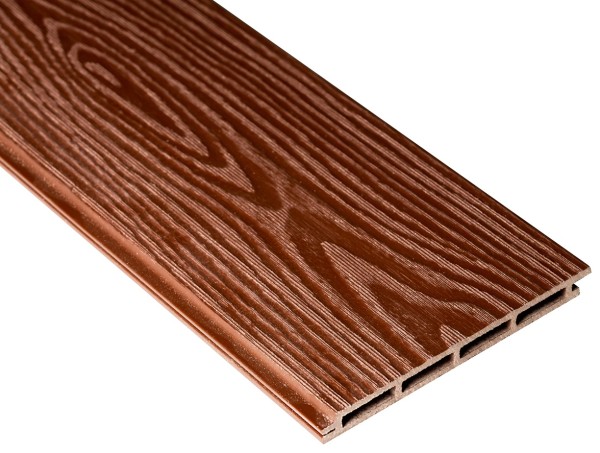 Фасадная доска из ДПК 3D Faynag - Шоколад купить в Калининграде