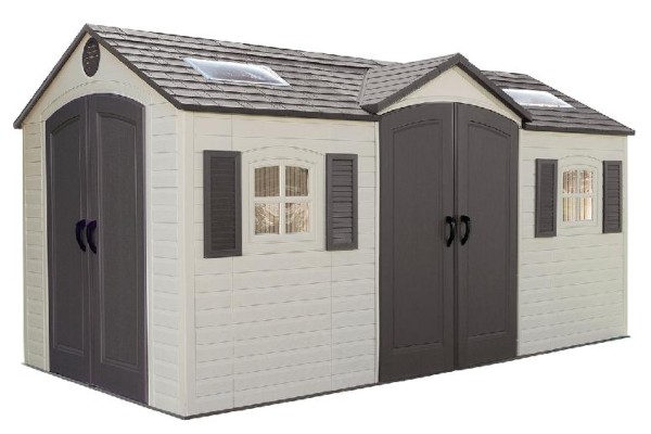 Сарай пластиковый LifeTime 15x8 DD купить в Калининграде