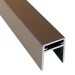 П-профиль Алюминиевый EasyDecking 35x25 Венге купить в Калининграде