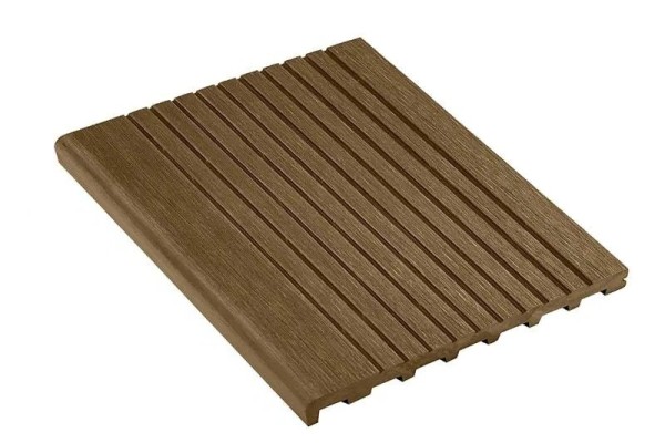 Ступень полнотелая из ДПК Deckart Step Орех купить в Калининграде