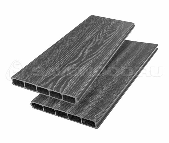 Грядочная доска ДПК 3D Savewood SW Rumex Графит купить в Калининграде