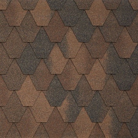Гибкая черепица Tegola SARDEGNA legno 424 купить в Калининграде