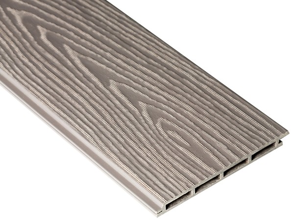 Фасадная доска из ДПК 3D Faynag - Графит купить в Калининграде